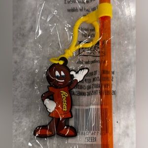 COPY - Hershey’s Chocolate Reese’s Plastic Reusable Straw - 12 inches long
